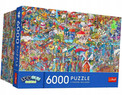Puzzle Trefl 6000 elementów Spy Guy: Seek & Find City Break
