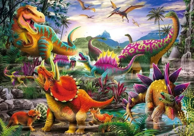 Detale puzzli Ravensburger T-Rex