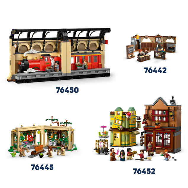 LEGO Harry Potter 76454 Zamek Hogwart Główna Wieża – Model Kolekcjonerski