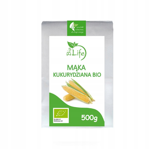 Mąka kukurydziana Biolife 500 g