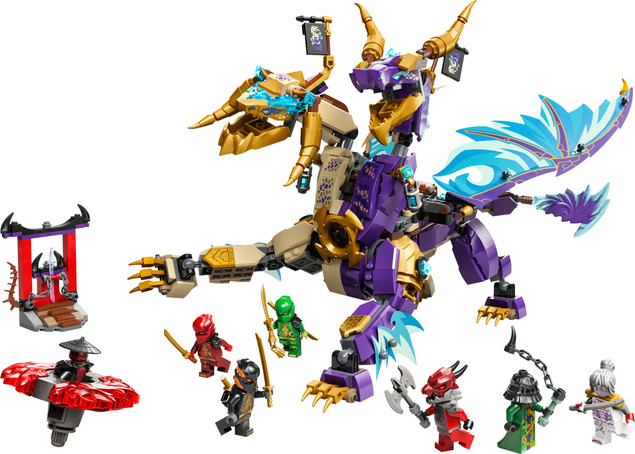 LEGO NINJAGO Arcysmok skupienia (71836) Zestaw klocków 869 elementów