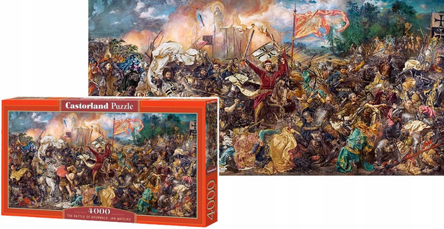 Puzzle 4000 Układanka Obraz Bitwa Pod Grunwaldem Jan Matejko 9+ Castor