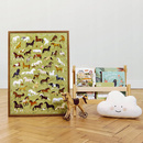 Puzzle 60 Układanka PuzzLove Zwierzaki KONIE Rasy Kucyki Rumaki 4+ CzuCzu