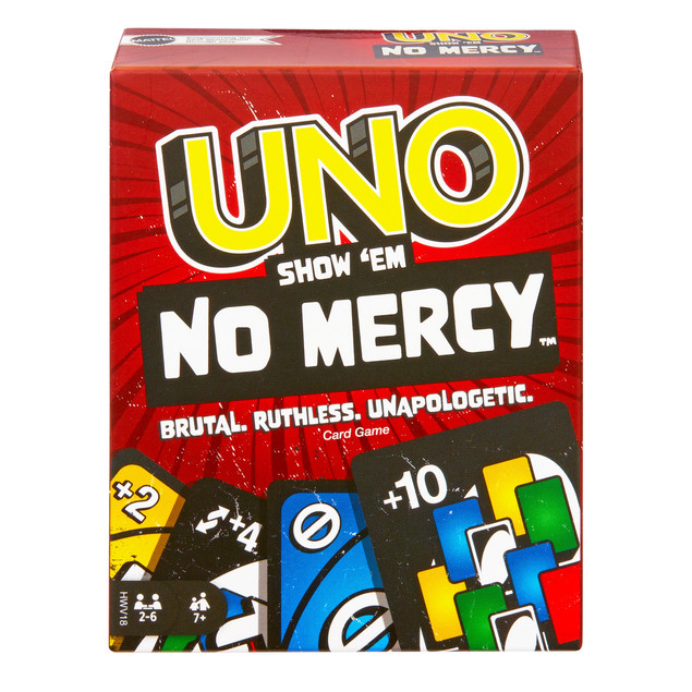 UNO No Mercy Bez litości gra karciana