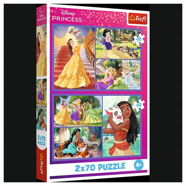 Disney Princess Bajkowe dni + 2x70 elementów
