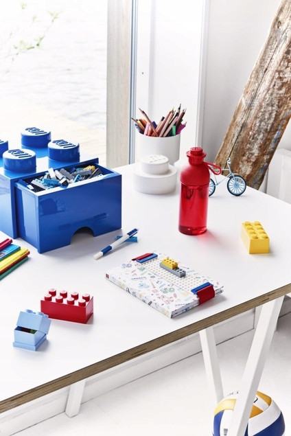 Bidon LEGO® 500 ml, Butelka na Wodę z Silikonową Rączką, Bez BPA