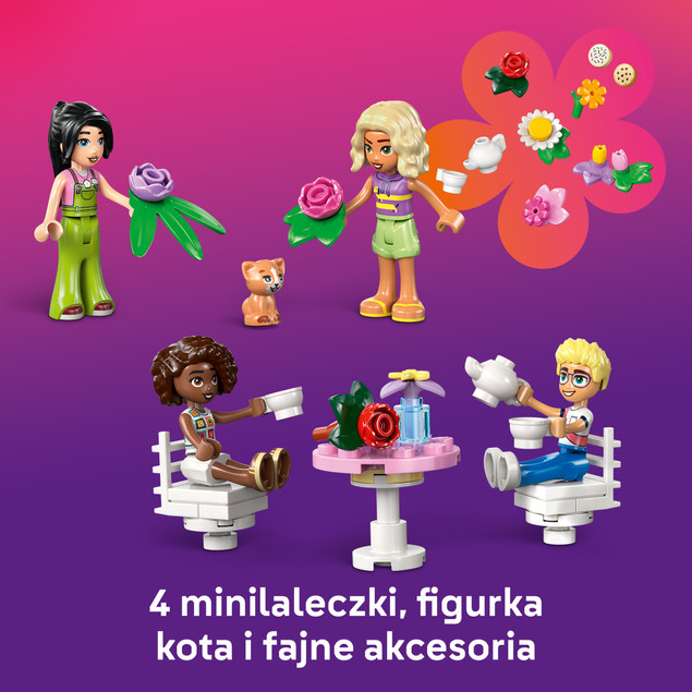 LEGO Friends - Zielona kawiarnia i kwiaciarnia 42671