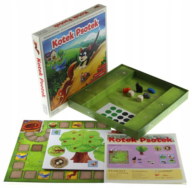 Gra planszowa Gra - Kotek Psotek Egmont_1