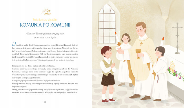 Piękne historie o Komunii Świętej Sophie de Mullenheim