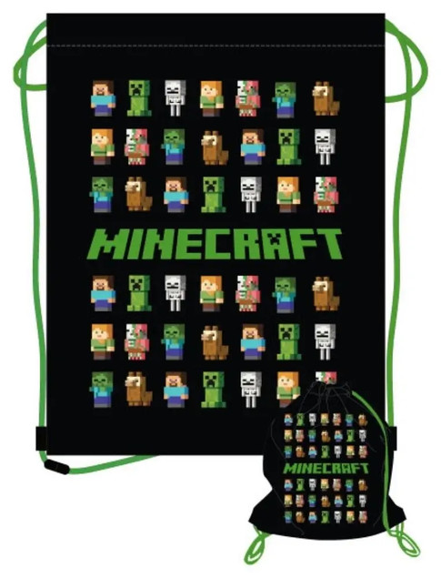 Worek na buty Minecraft