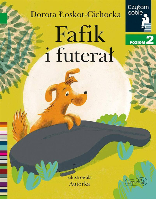 Fafik i Futerał Czytam Sobie Poziom 2 Dorota Łoskot-Cichocka 5+ HarperKids