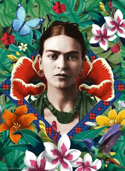 RAVENSBURGER 500 EL. FRIDA KAHLO BLOOMING FANTASY (PUZZLE)