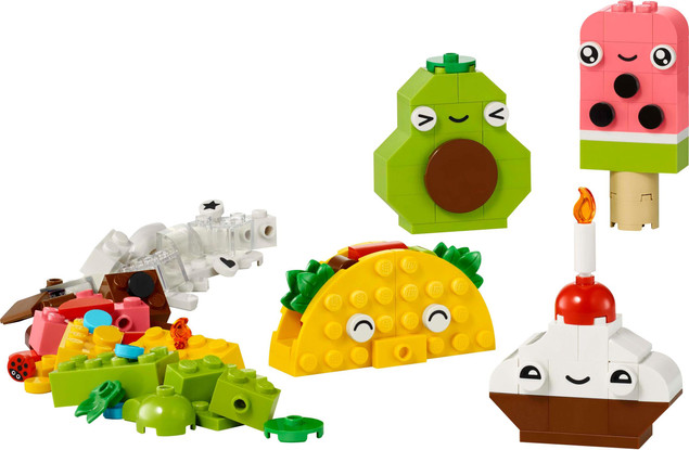 LEGO Classic 11039 Kreatywne Smakołyki – Zestaw Konstrukcyjny Jedzenie dla Dzieci (4+)
