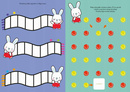 Akademia Zajączka Zabawy Obrazkowe 74 Naklejek BooksAndFun