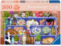 Puzzle RAVENSBURGER Koty na półce 12001367 (200 elementów)