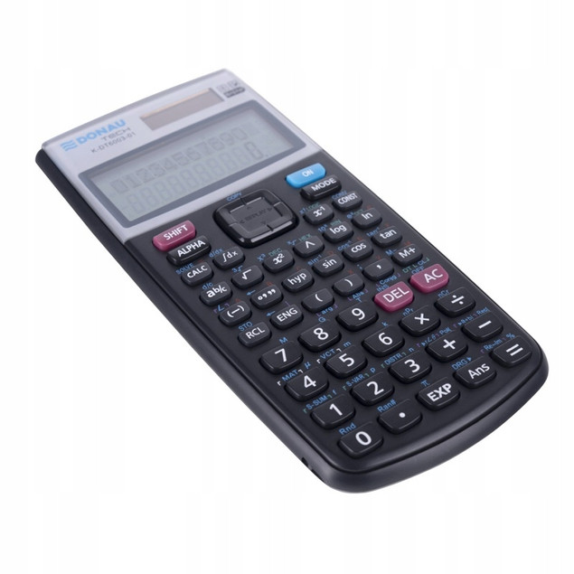 Kalkulator naukowy Donau Tech 401 funkcji czarny