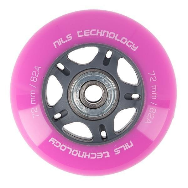 KÓŁKA KAUCZUKOWE DO ROLEK 72x24 mm + ŁOŻYSKA ABEC7