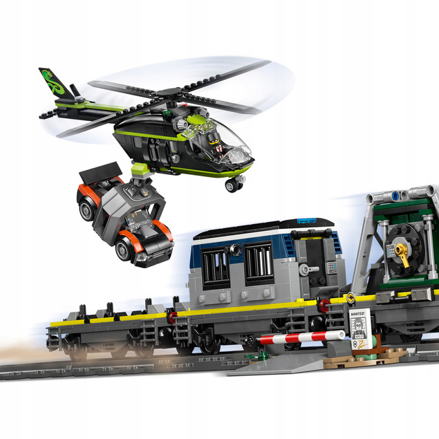 LEGO City 60508 Napad na Policyjny Pociąg Powered Up Zestaw Kolejowy Klocki dla Dzieci 7+