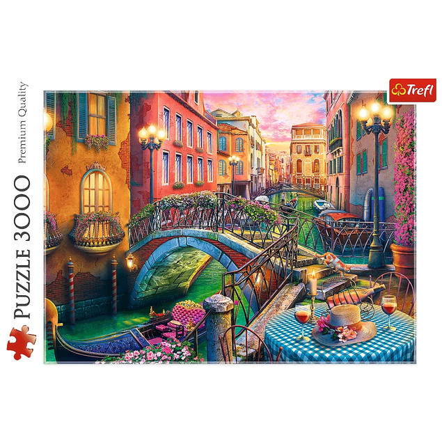 TREFL Puzzle 3000 elementów Wieczór w Wenecji 33080