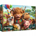 Trefl Puzzle 400 el. Flamingo by Trefl, Urodzinowa ekipa