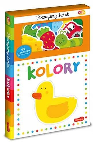 Poznajemy świat KOLORY Akademia Mądrego Dziecka 0+ HarperKids