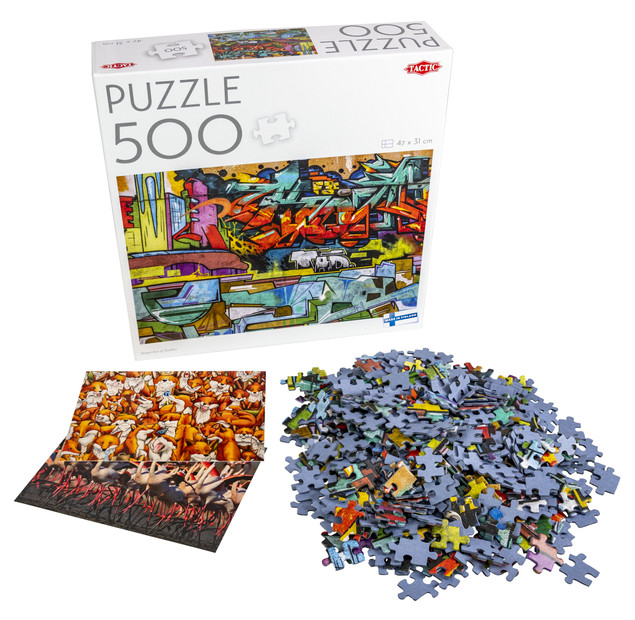 Puzzle 500 Tactic Sztuka Uliczna Graffiti