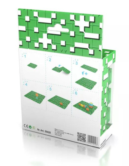 Klocki Meli Maxi Zielone Płytki Konstrukcyjne Baseplate 6 szt.