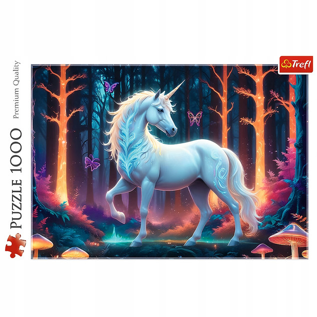 Puzzle 1000 el. Mistyczny jednorożec