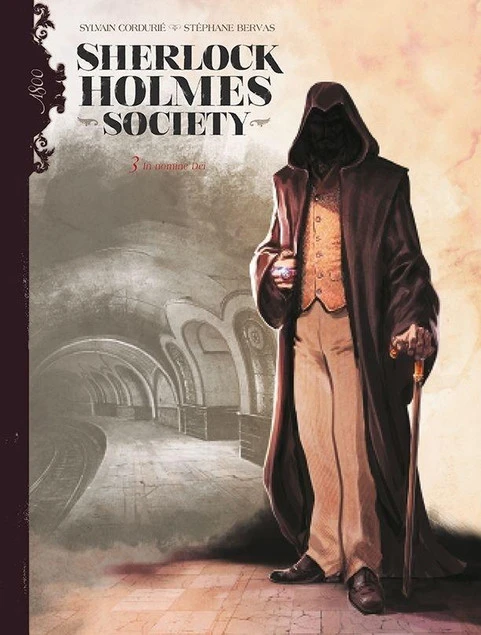 Okładka komiksu Sherlock Holmes Society tom 3 In nomine Dei