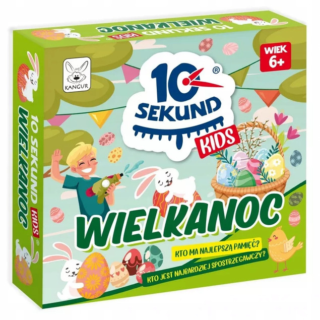 Gra 10 Sekund Kids Wielkanoc Kangur