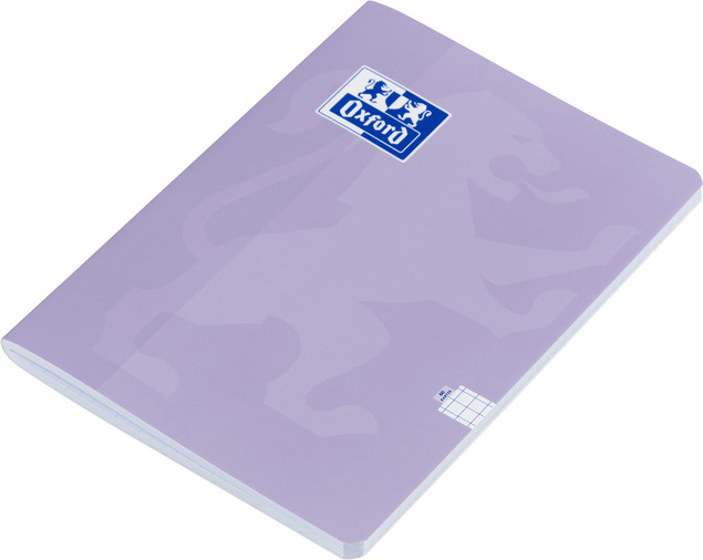 Zeszyt Oxford Touch Pastel A5 kratka z marginesem 5 szt.
