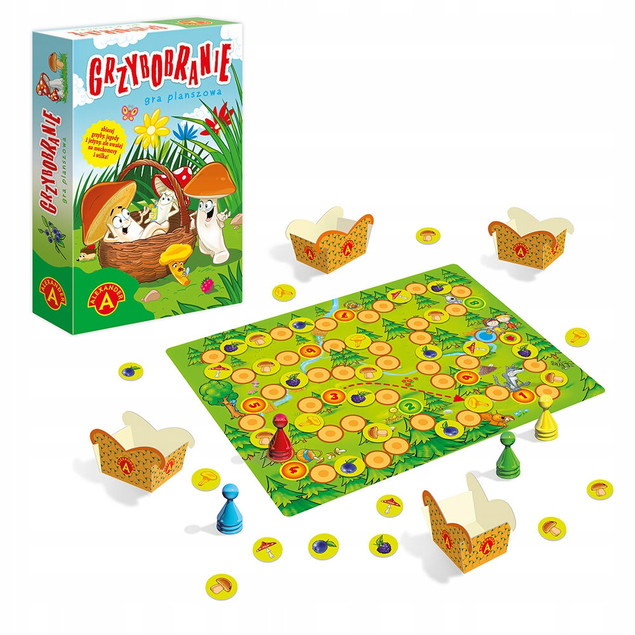 Gra planszowa Grzybobranie Mini – Alexander