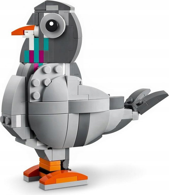 LEGO Creator 3 w 1 31163 Figlarny Kotek - Kot, Pies, Gołąb
