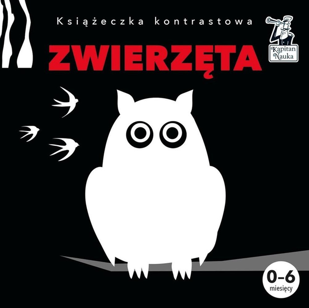 Książeczka kontrastowa. Zwierzęta