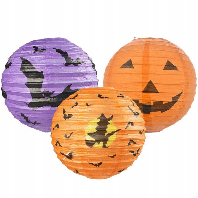 Lampion papierowy Arpex Dynia Halloween