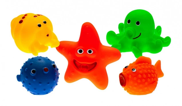 Zabawki do kąpieli Hencz Toys zwierzątka morskie zestaw
