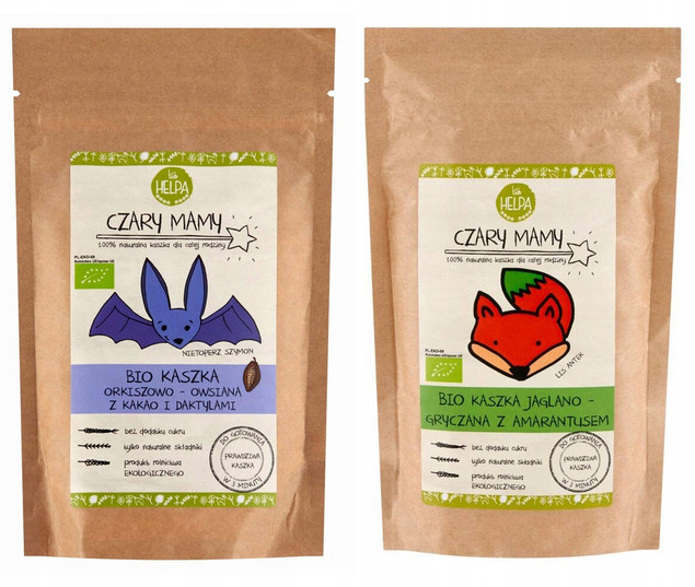 Bio kaszki CZARY MAMY zestaw – Helpa