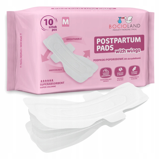 Wysokochłonne podkłady poporodowe M 10 szt.