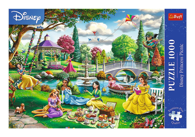 Puzzle Trefl 1000 elementów Piknik z Księżniczkami Disney