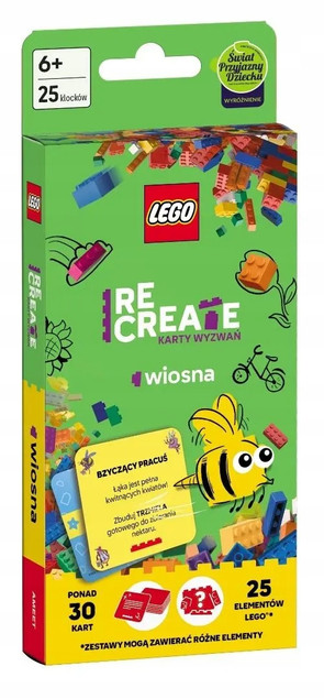 LEGO Recreate. Karty wyzwań. Wiosna Praca zbiorowa