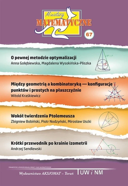 Okładka książki Miniatury Matematyczne 67: Między Geometrią