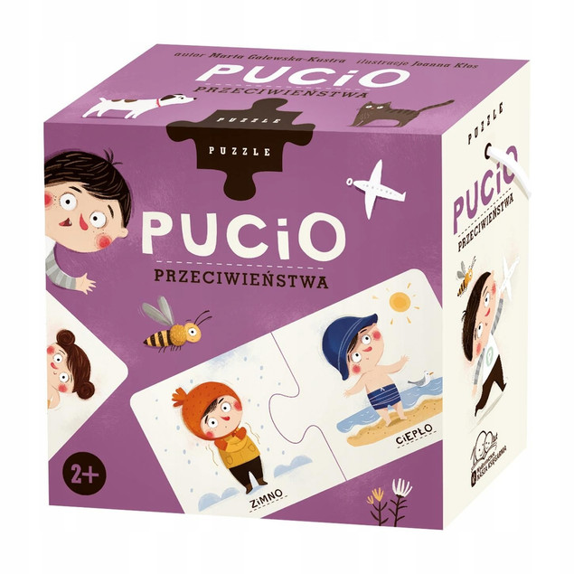 Puzzle Pucio Przeciwieństwa 20 el. – Nasza Księgarnia
