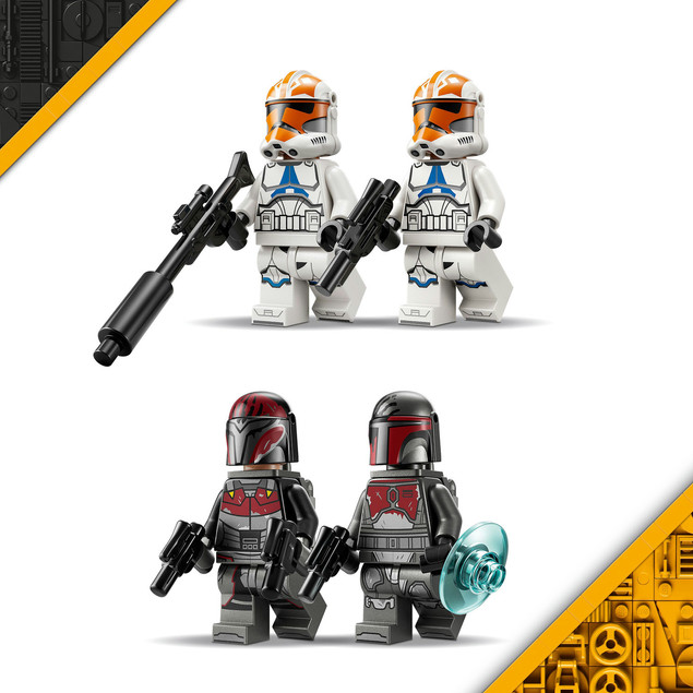 LEGO Star Wars - Oblężenie Mandalory - zestaw bitewny 75449