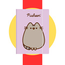 TECZKA Z GUMKĄ A4 300 g/m2 KOT PUSHEEN
