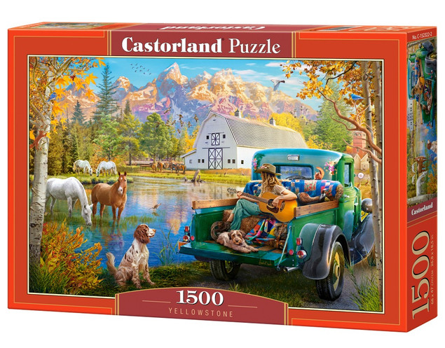 Puzzle Castorland 1500 Yellowstone Park Narodowy 68x47 cm