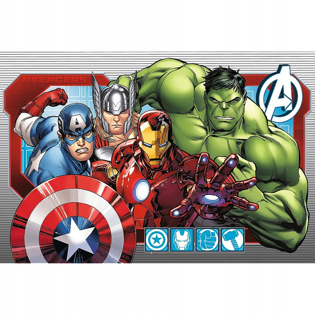 Puzzle Maxi 24 elementy Disney Marvel Avengers Trefl 14378