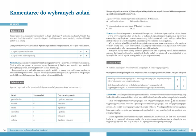 Egzamin Ósmoklasisty MATEMATYKA Arkusze Egzaminacyjne SBM