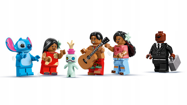 Klocki LEGO® Disney 43268 Domek na plaży Lilo i Stitcha