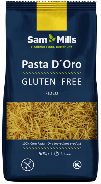Makaron Kukurydziany Nitka Sam Mills Pasta D'Oro 500 g