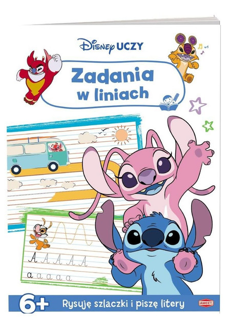 Disney uczy. Stitch. Zadania w liniach Praca zbiorowa